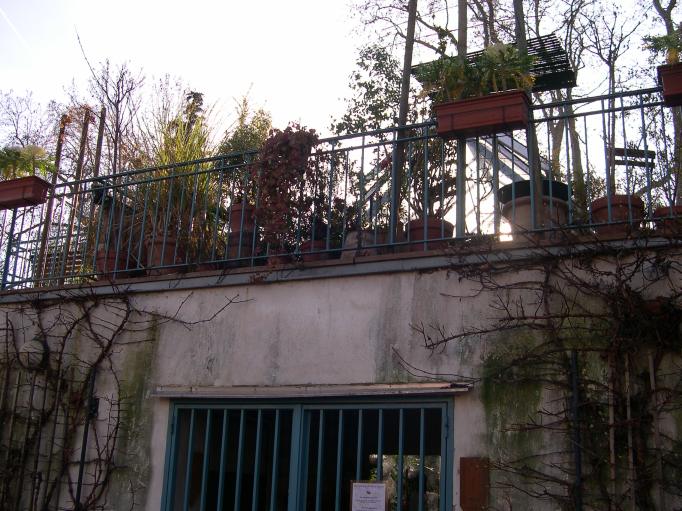 terrasse et pots, maison, parc de Bercy, 75012